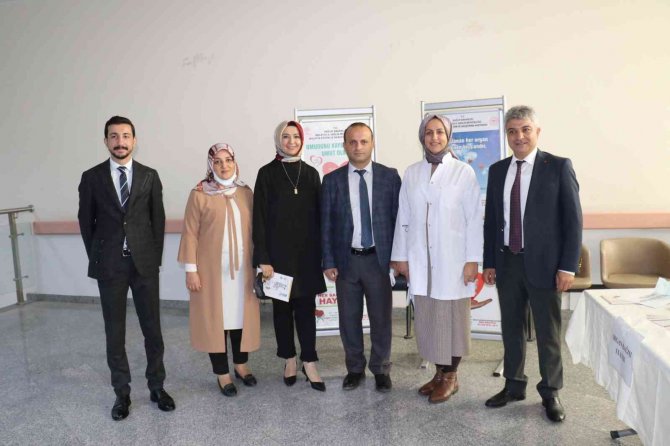 Eğitim Ve Araştırma Hastanesi’nde Organ Bağışı Standı Kuruldu