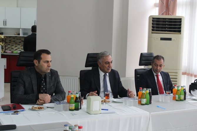 Milli Eğitim Müdürleri Kahta’da Bir Araya Geldi