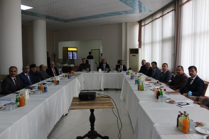 Milli Eğitim Müdürleri Kahta’da Bir Araya Geldi