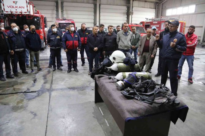 Niğde İ̇tfaiyesi Personeline Eğitim Verildi