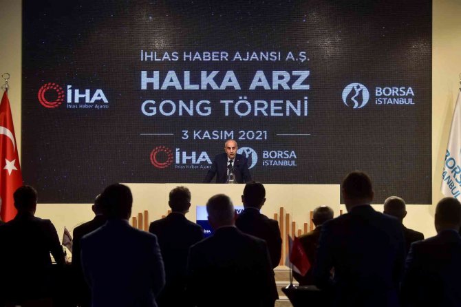 Borsada Gong İ̇hlas Haber Ajansı İçin Çaldı