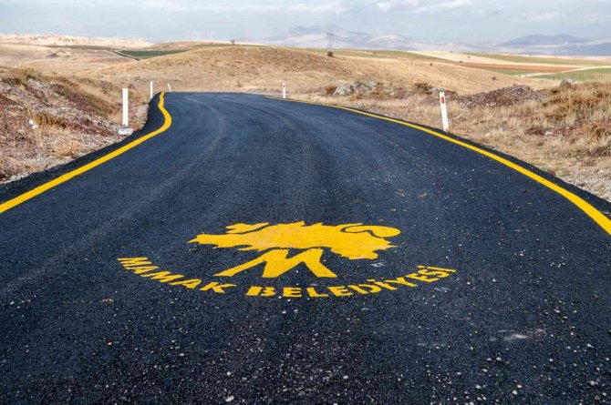 Mamak’ta Akça Ali Köyü Bağlantı Yolu Asfaltlandı