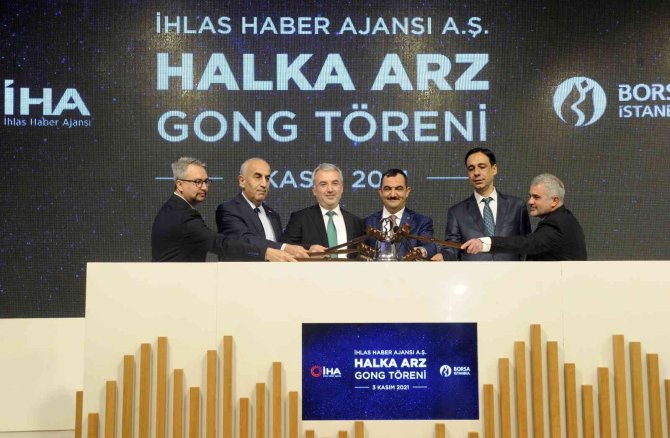 Borsada Gong İ̇hlas Haber Ajansı İçin Çaldı