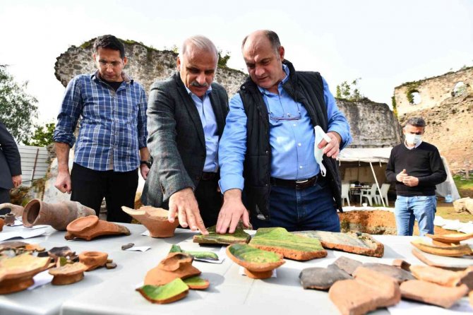 İ̇çkale’de İlk Etap Kazı Çalışmaları Tamamlandı