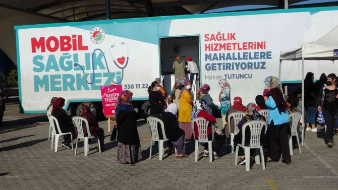 Manavgat’ta Kadınlara Kanser Taraması