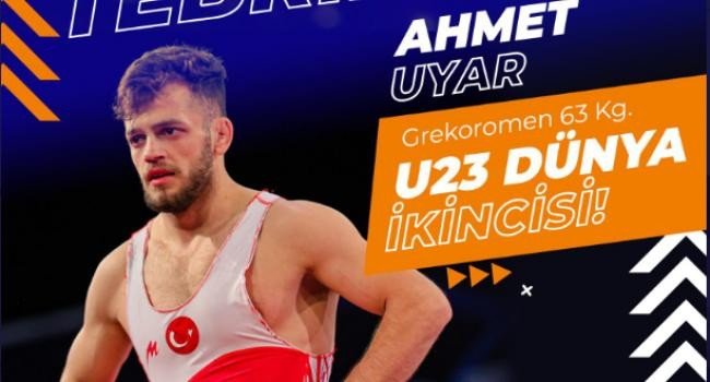 Adü Öğrencisi Uyar, 23 Yaş Altı Dünya Güreş Şampiyonası’nda ’Dünya İkincisi Oldu