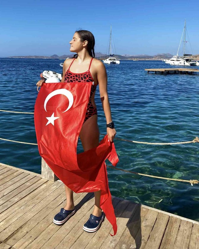 Bodrumlu Sporcu Aysu Türkoğlu Başarısıyla Gururlandırdı