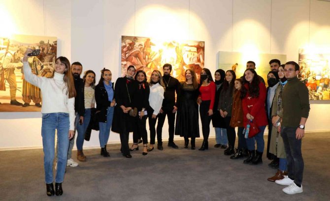 Erzincan’da “Kurtuluş Mücadelesi Resimleri” Sergisinin Açılışı Yapıldı