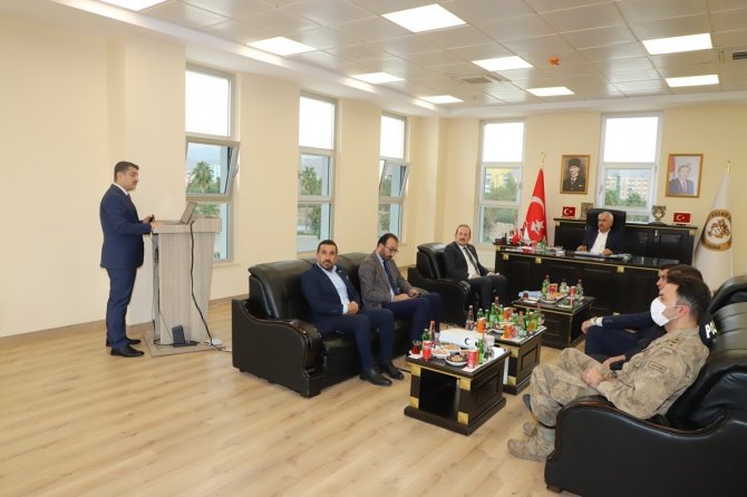 İ̇çişleri Bakan Yardımcısı Mehmet Ersoy, Cizre’de İncelemelerde Bulundu