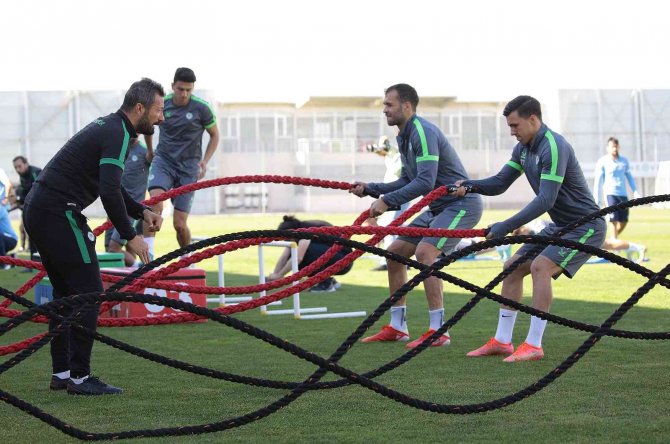 Konyaspor, Göztepe Maçı Hazırlıklarına Devam Etti