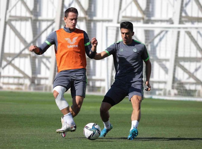 Konyaspor, Göztepe Maçı Hazırlıklarına Devam Etti