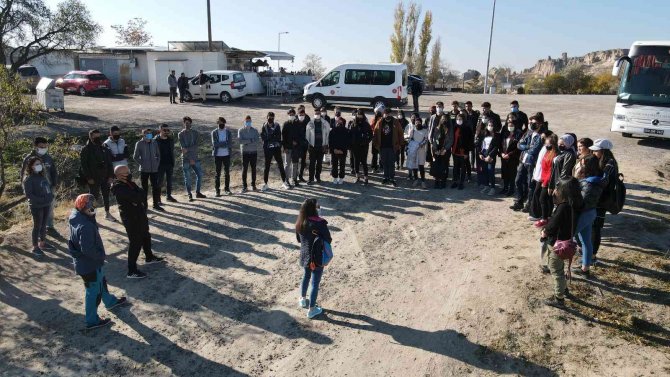 Peribacalarında Coğrafya Dersi