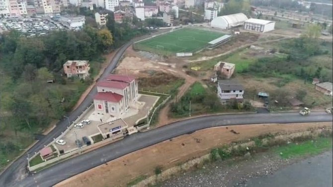 Ordu’da Sıcak Asfalt Mesaisi Sürüyor