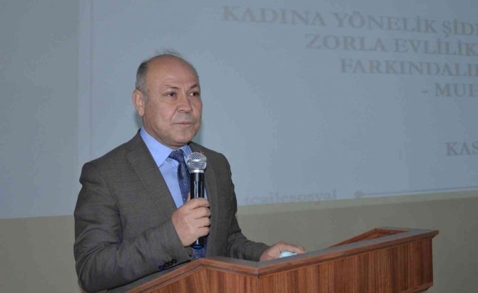 Muhtarlara ’Kadına Yönelik Şiddetle Mücadele’ Toplantısı