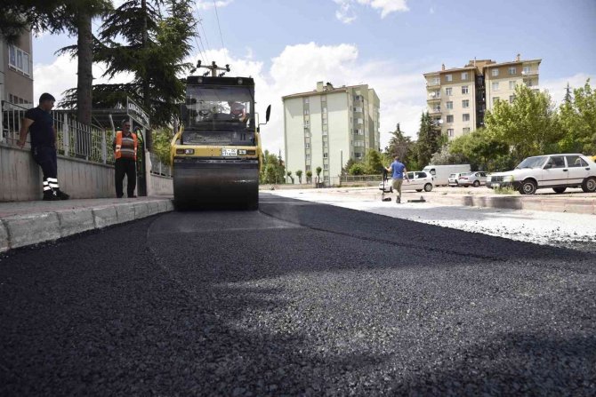 Selçuklu Belediyesi Bu Yıl Asfalt Hedefini Tutturdu