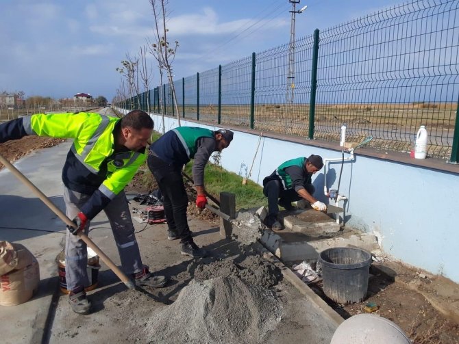İ̇pekyolunda Park Ve Bahçeler Kışa Hazırlanıyor