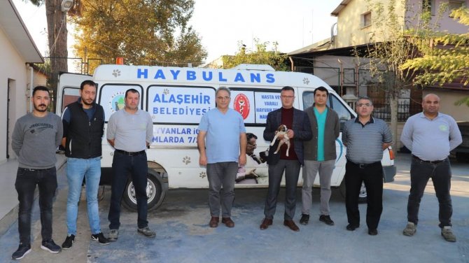 Alaşehir Belediyesinden Sokak Hayvanları İçin ’Haybulans’ Hizmeti