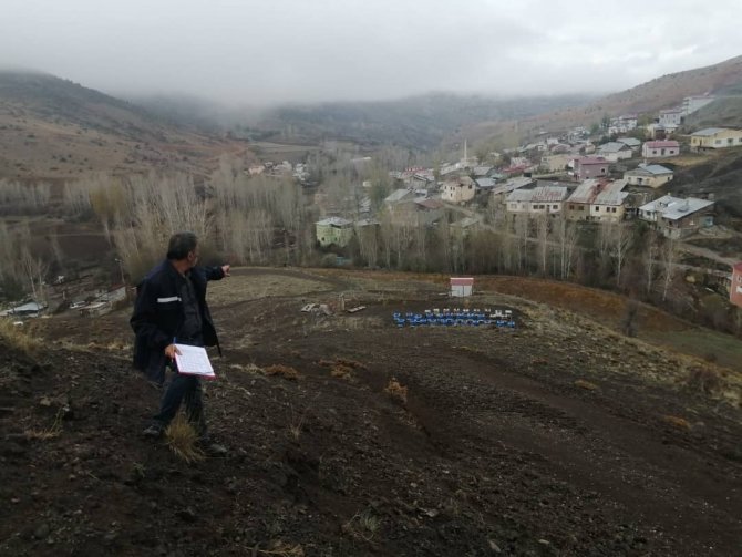 Bayburt’ta 2021 Yılı Arılı Kovan Desteklemesi Kovan Tespitleri Başladı