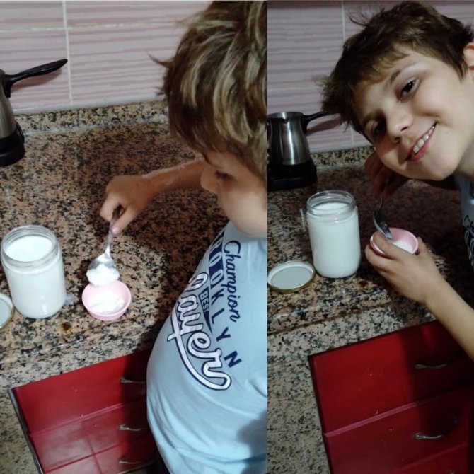 Ortaokul Öğrencileri Yoğurt Mayalamayı Öğrendi