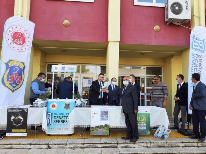 Sungurlu Adliyesi’nde 200 Gidan Dağıtıldı