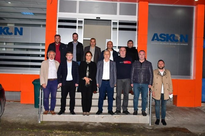 Giresun İstihdamına Katkı Sağlayan Askon’a Ak Parti’den Ziyaret