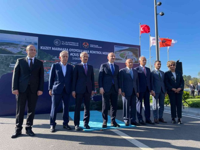 Kuzey Marmara Otoyolu Ana Kontrol Merkezi Açılış Töreni Gerçekleştirildi