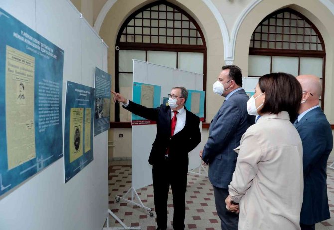 Mimar Kemaleddin İmzasını Taşıyan Tarihi Binada Düzenlenen Sergiyle Anıldı