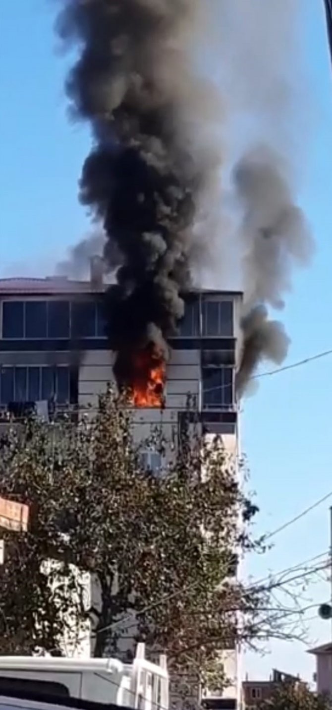 Trabzon’da Korkutan Yangın