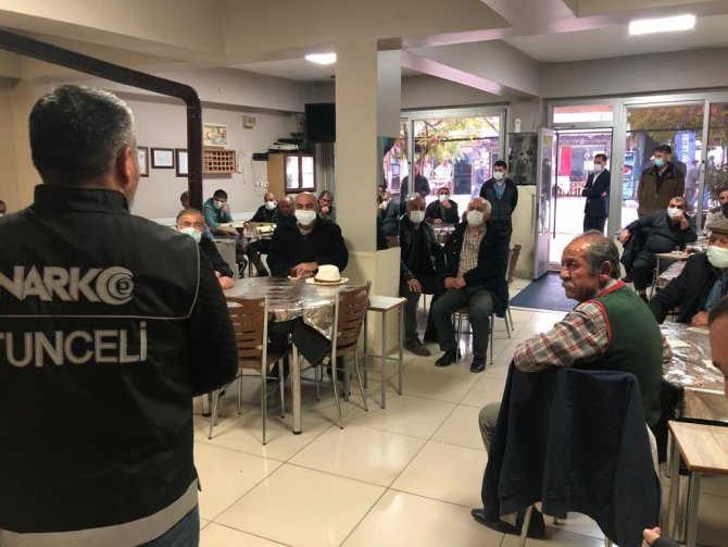 Tunceli’de Vatandaşlara ‘Narkorehber’ Eğitimi Verildi