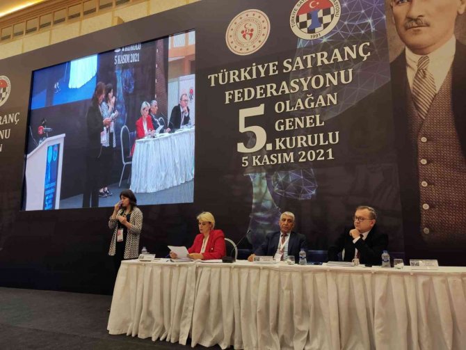 Türkiye Satranç Federasyonu’nda Gülkız Tulay Güven Tazeledi