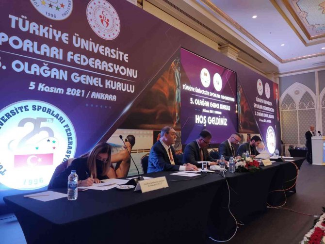 Türkiye Üniversite Sporları Federasyonu’nun Yeni Başkanı Prof. Dr. Mehmet Günay Oldu