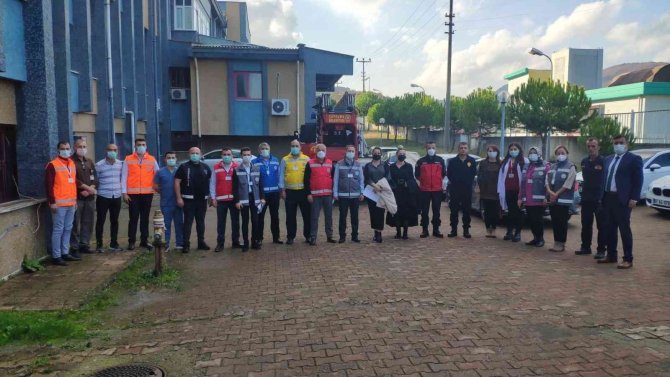 Gerçeği Aratmayan Yangın Tatbikatı Oldu