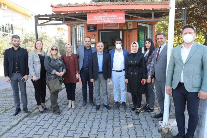 Ak Parti İ̇zmir İ̇l Başkanı Sürekli’den Gaziemir’de Mesaj Yağmuru
