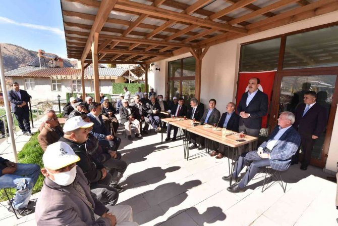 Sorgun, Özboyacı Ve Başkan Altay Hadim Ve Taşkent’in Mahallelerinde Vatandaşlarla Buluştu