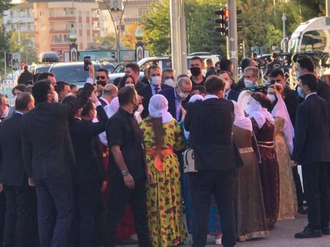 Batman’da Cumhurbaşkanı Erdoğan’a Sevgi Seli