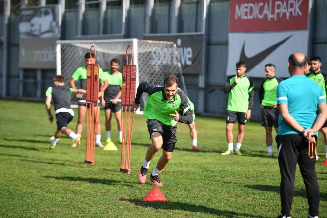 Bursaspor’da Kocaelispor Maçı Hazırlıkları Tamamlandı