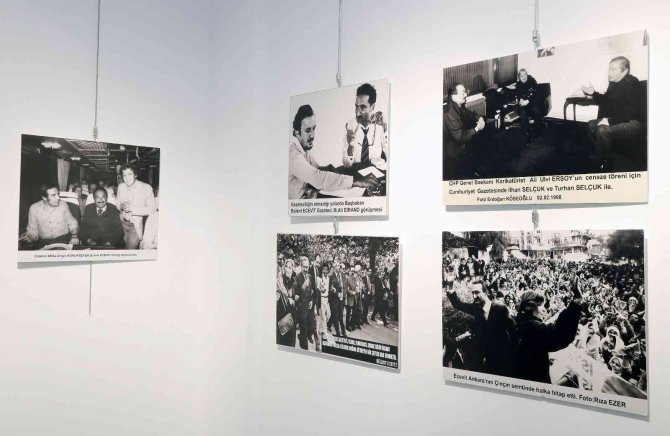 Bülent Ecevit Çankaya’da Fotoğraf Sergisinde Anıldı