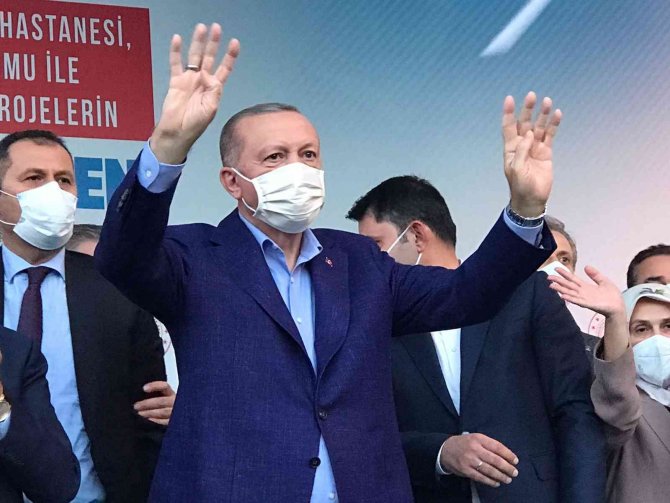 Erdoğan: “Türkiye Düşmanlarının Ülkemizdeki Piyonları Pkk, Fetö’cülere Posta Koydukça Daha Da Kuduruyorlar”