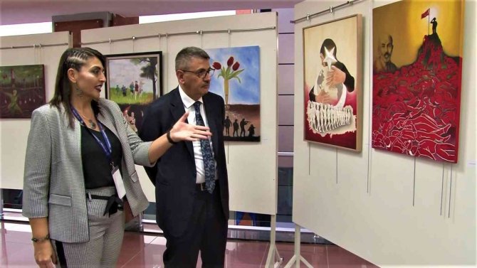 Koordinatların İşaret Ettiği Pamukkale Üniversitesi Anıtlarla Donatıldı
