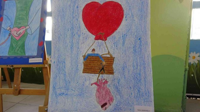 Sancaktepe’de İlkokullu Öğrenciler Fırçalarını Organ Bağışı İçin Konuşturdu