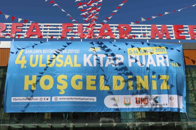 Şanlıurfa’da 4. Ulusal Kitap Fuarı Kapılarını Açtı