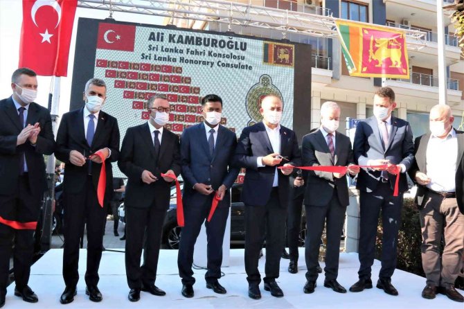 Sri Lanka’nın Antalya Fahri Konsolosluğu Alanya’da Açıldı