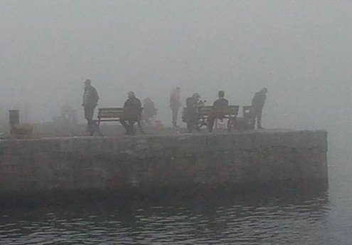 Yoğun Sis Bandırma’da Etkili Oluyor