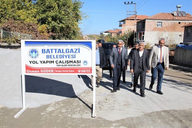 Battalgazi’de 7 Sokağa 1.5 Milyonluk Yatırım