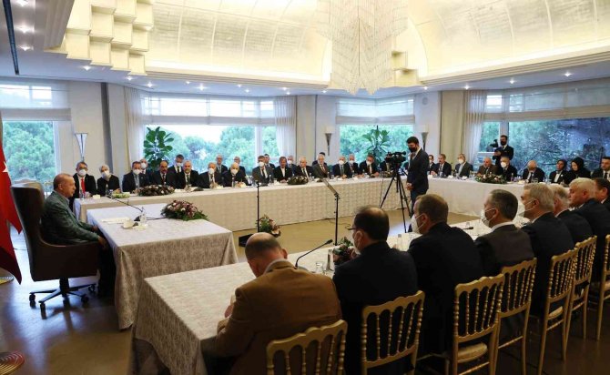 Cumhurbaşkanı Erdoğan, Boşnak Sivil Toplum Kuruluşlarının Temsilcilerini Kabul Etti