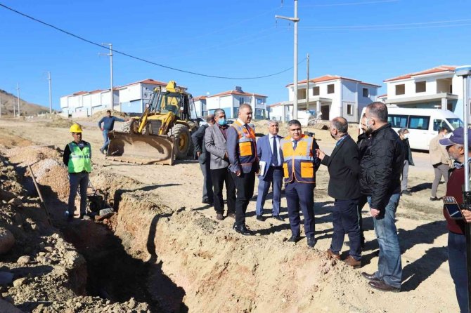 Tutşi Ergani Orhan Doğan Caddesini Denetledi