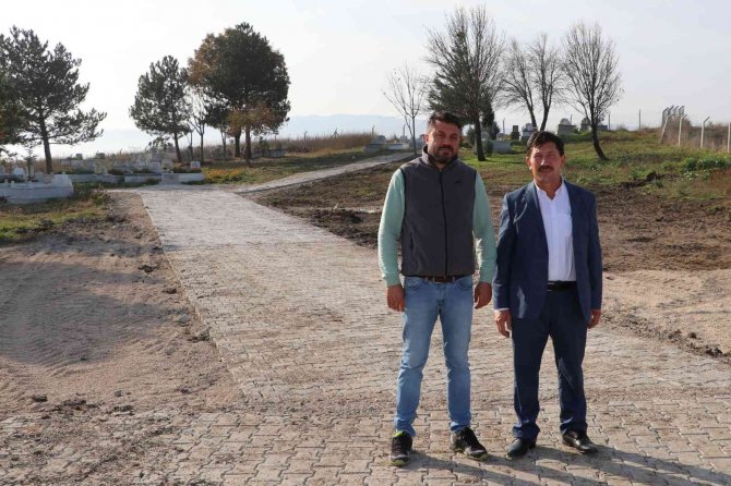 Havza’da Mezarlıkta Parke Çalışması Takdir Kazandı