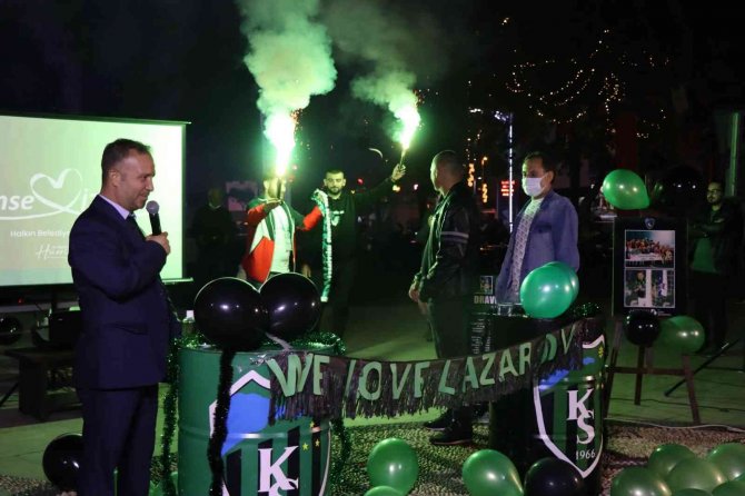 Lazarov Vatandaşlarla Buluştu