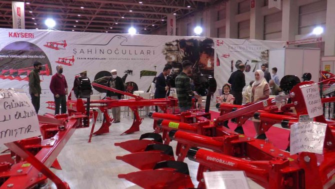 Kayseri’de Tarım Fuarına Son Güne Kadar Yoğun İlgi