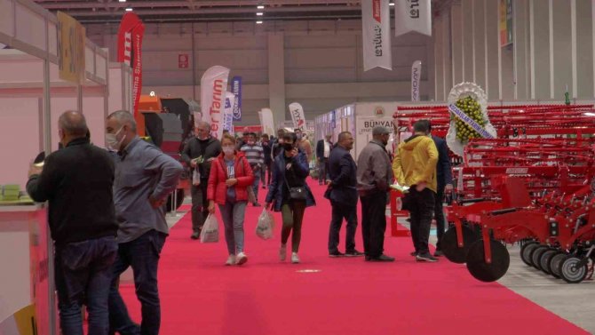 Kayseri’de Tarım Fuarına Son Güne Kadar Yoğun İlgi